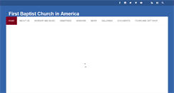 Desktop Screenshot of firstbaptistchurchinamerica.org